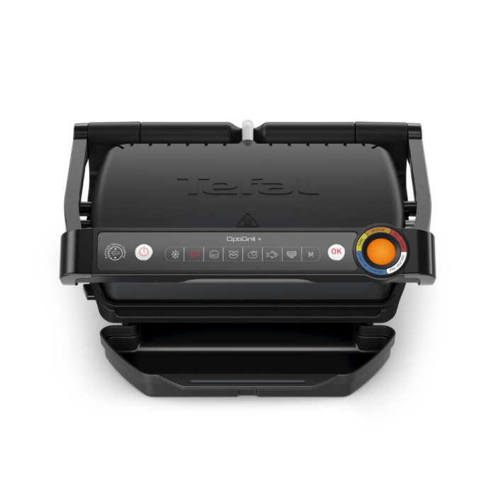 Gratar electric Tefal Optigrill+ GC717810, 2000W, 6 programe automate, placi de 30 x 20 cm detasabile, mod auto si manual, negru  [3]