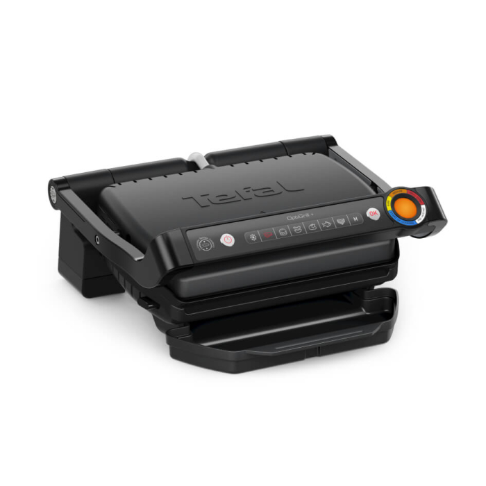 Gratar electric Tefal Optigrill+ GC717810, 2000W, 6 programe automate, placi de 30 x 20 cm detasabile, mod auto si manual, negru  [2]