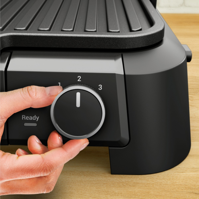 Gratar electric Tefal SuperGrill 3 in 1 GC5108E0, 2000W, indicator gatire, placi detasabile cu invelis antiaderent, 3 trepte temperatura, funct [8]