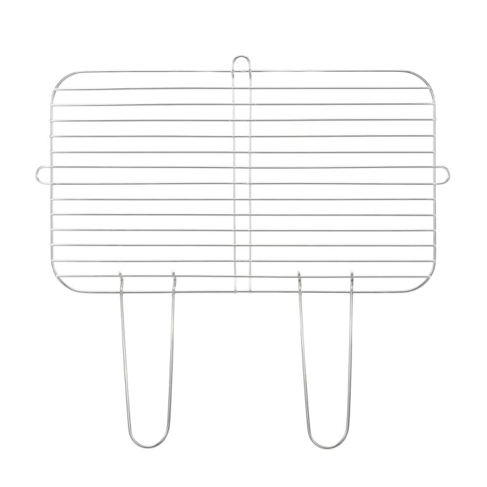 Gratar portabil pe carbuni cu rotisor, rafturi laterale, suprafata gatire reglabila pe 5 niveluri, 95x41x78 cm [23]