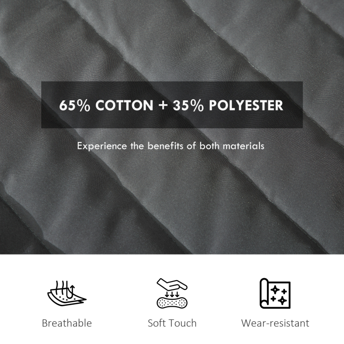  Hamac de Gradina Portabil cu Structura, Perna Integrata si Corzi de Siguranta, 368x93x110 cm, Gri inchis [6]