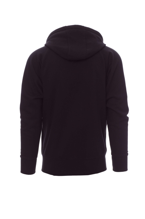 Hanorac cu gluga 70% bbc + 30% polyester 300 gr/mp Dallas+ pentru AI2, Black, marime S [2]