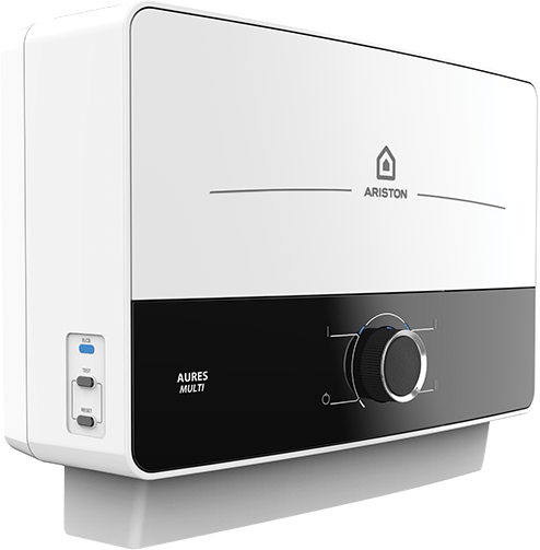 Incalzitor electric instant compact Ariston Aures M 5kW, 3 trepte de putere, rezistenta blindata din cupru [2]