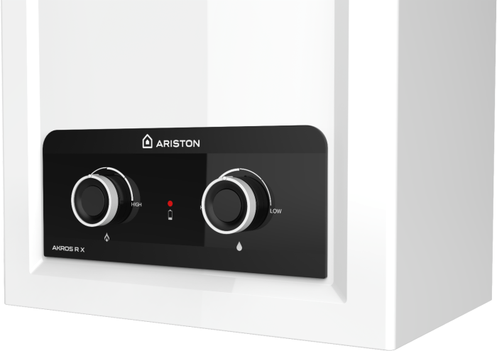 Incalzitor instant pe gaz GPL Ariston Akros R X 11l/min, GPL, tehnologie termostatica, display digital [4]