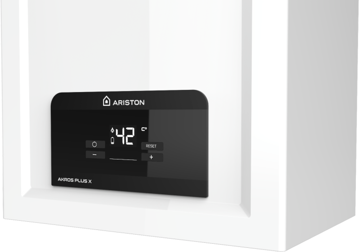 Incalzitor instant pe gaz GPL Ariston Akros Plus 14l/min, GPL, control termostatic, afisaj LED [4]