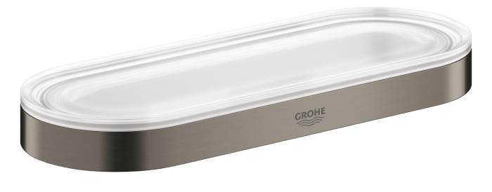 Inel prosop Grohe 41035AL0, Selection, 200 mm, pe perete, metal, mat, grafit [5]