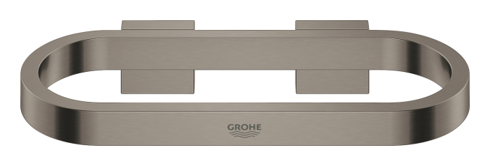 Inel prosop Grohe 41035AL0, Selection, 200 mm, pe perete, metal, mat, grafit [2]