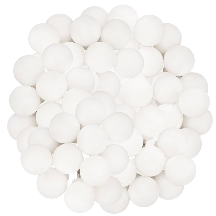 Instalatie bile luminoase pentru gradina, 7,5 metri, 50 LED-uri, cu baterii, galben [9]