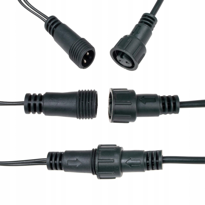 Instalatie lumini pentru bradul de Craciun, 19,5 metri, 300 LED-uri, multicolor [9]