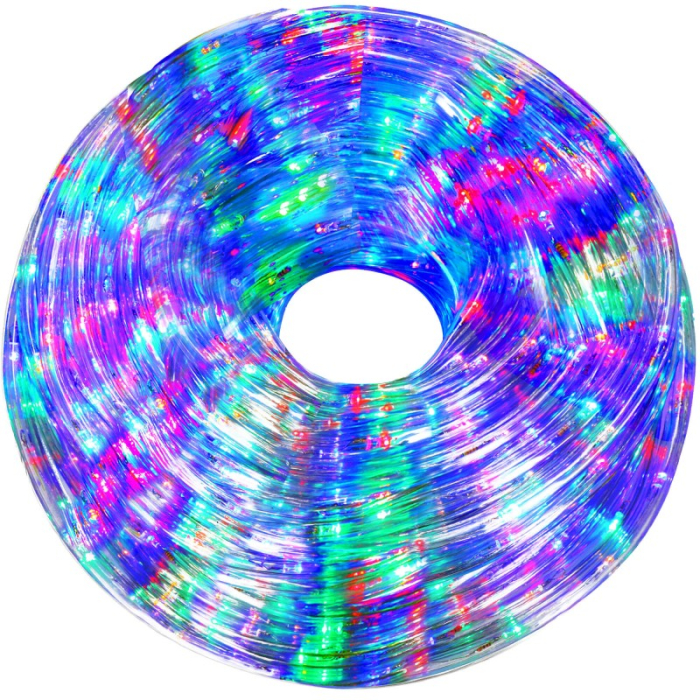 Instalatie tub furtun luminos pentru Craciun, 720 LED-uri, 30m, multicolor [3]