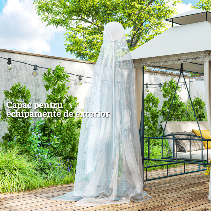  invelitoare de schimb pentru sera 6x10 m, folie pentru sere tip tunel din PP anti-UV si impermeabila, transparenta [7]
