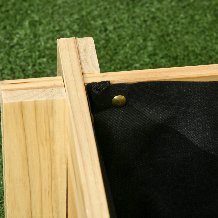 Jardiniera 3 Niveluri din Lemn de Brad - Cultivare Usoara in Gradina [8]