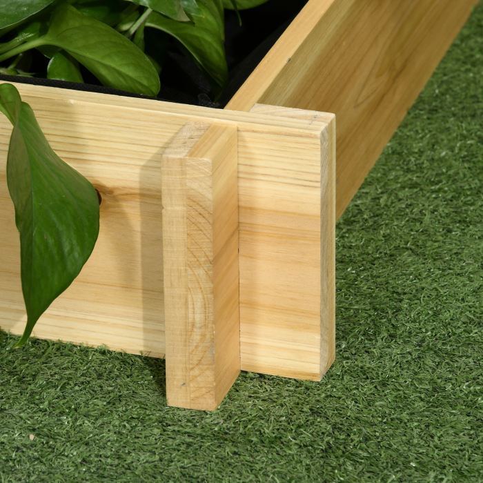 Jardiniera 3 Niveluri din Lemn de Brad - Cultivare Usoara in Gradina [9]