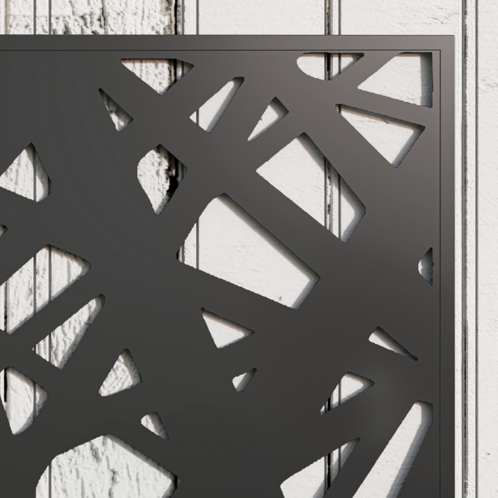  Jardiniera cu Grilaj pentru Plante Cataratoare din Metal, 61x23x113 cm, Negru [8]