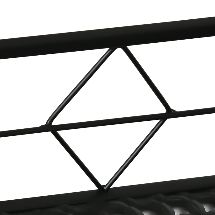 Jardiniera de Exterior  cu Carlige pentru Balustrada, Suport Ghivece pentru Balcon si Terasa din Metal [8]