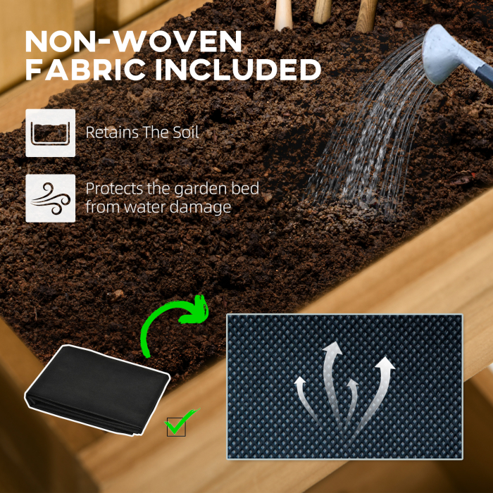 Jardiniera Lemn Exterior - Verticala cu 3 Ghivece Detasabile [6]