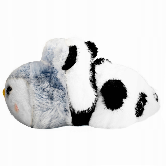 Jucarie de plus reversibila 2 in 1 Panda si Pinguin, transformabila prin intoarcere pentru 2 personaje intr-o singura jucarie, material moale si pufos [12]