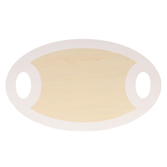 Jucarie din lemn set complet ceai pentru copii, 14 piese, tava inclusa, 28x17 cm, multicolor [10]
