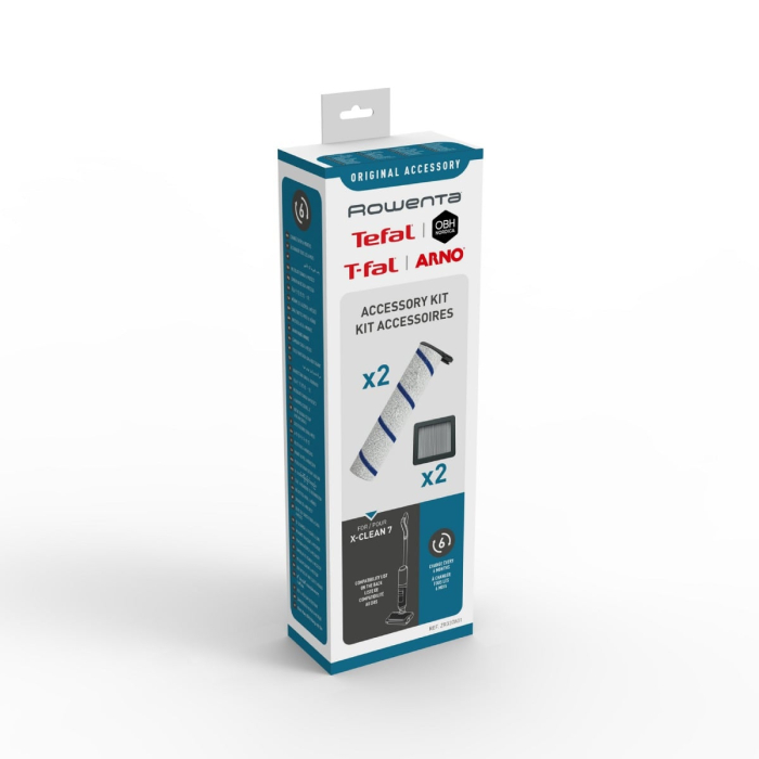 Kit accesorii Rowenta ZR337A01 cu 2 role si filtre lavabile, compatibile cu aspiratorul vertical cu spalare Rowenta X-Clean 7, seriile GZ57xxx [7]