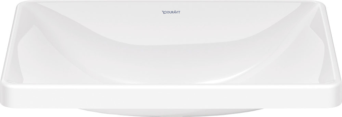 Lavoar Duravit 0358600079, D-Neo, montaj in blat, nr orificii baterie fara, zona montaj interior, alb [2]