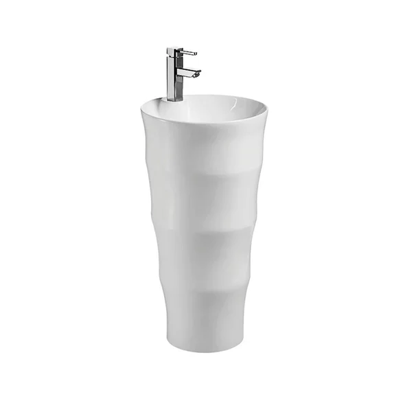 Lavoar freestanding Fluminia Novicia-B alb 42 cm [1]