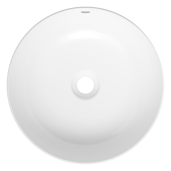 Lavoar Grohe 103538SH00, Essence, pe blat, 400 mm, fara preaplin, AquaCEramic, HyperClean, alb [4]