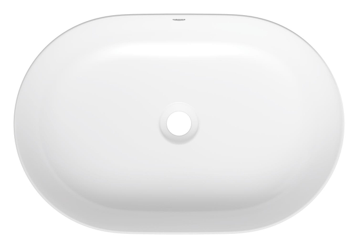 Lavoar Grohe 103563SH00, Essence, pe blat, 60 x 40 cm, fara preaplin, AquaCEramic, HyperClean, alb [5]