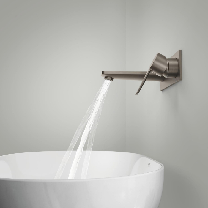 Lavoar Grohe 103563SH00, Essence, pe blat, 60 x 40 cm, fara preaplin, AquaCEramic, HyperClean, alb [10]