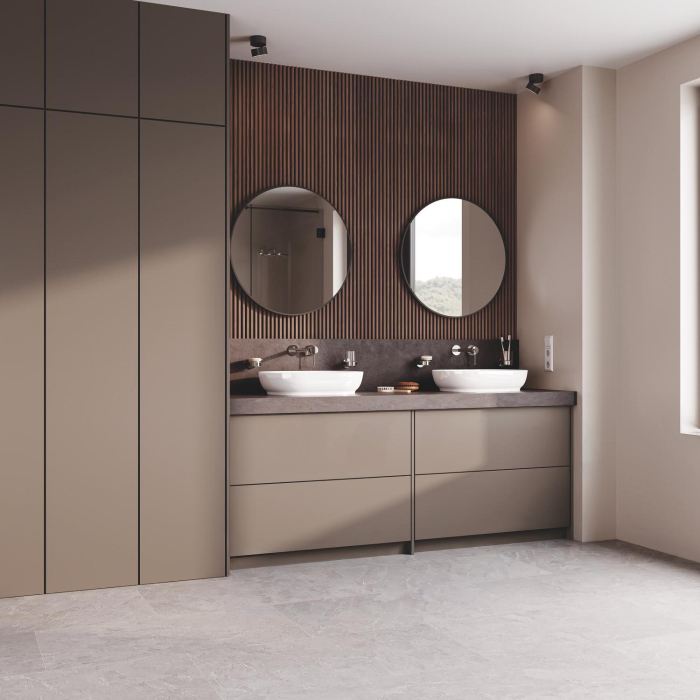 Lavoar Grohe 103563SH00, Essence, pe blat, 60 x 40 cm, fara preaplin, AquaCEramic, HyperClean, alb [16]