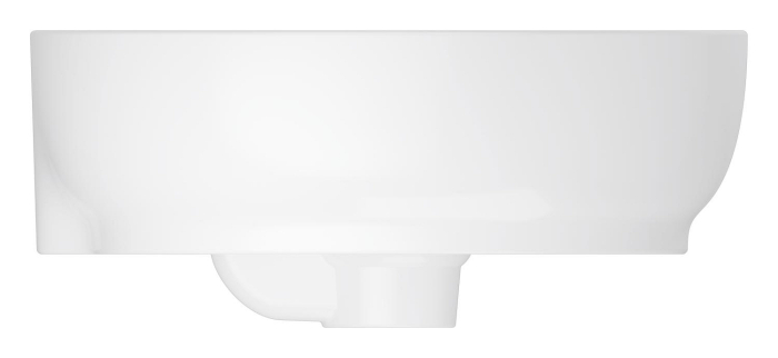 Lavoar Grohe 103569SH00, Essence, pe blat, 60 x 40 cm, cu preaplin, HyperClean, AquaCeramic, alb [6]