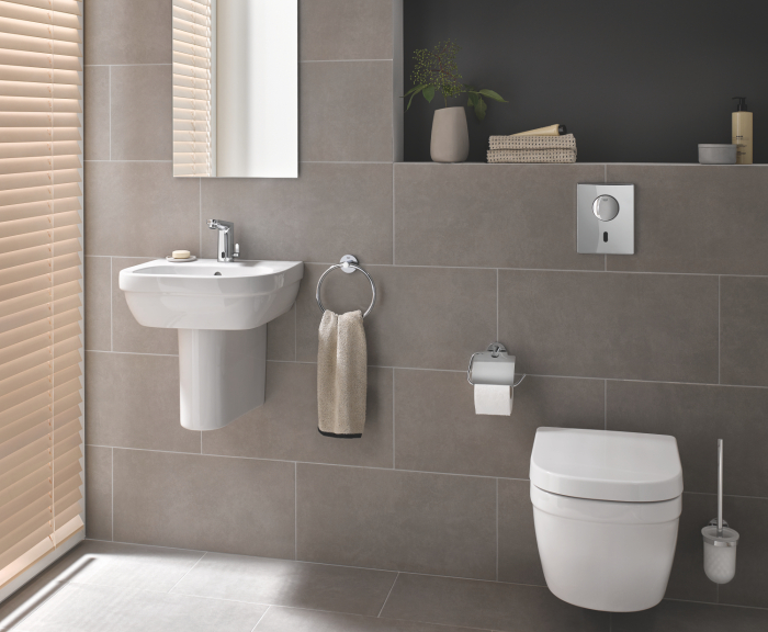Lavoar Grohe 39324000, 150 mm, 450 mm, 35 mm, 400 mm, 1 cuve, 1 orificii instalare, 1 nr orificii baterie, Alb [4]