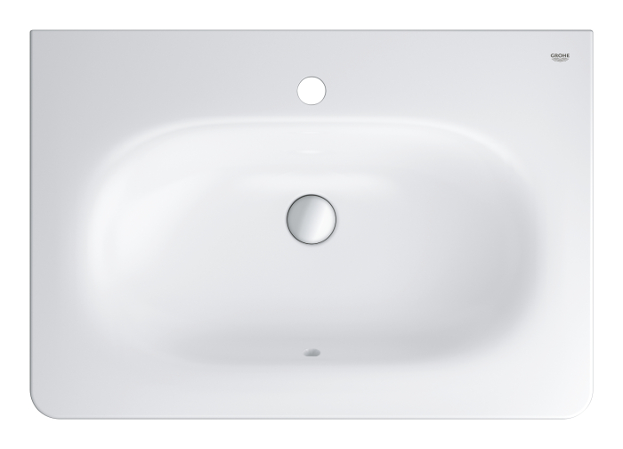 Lavoar Grohe 3956400H, Essence, 700 x 485 mm, montare pe perete, preaplin, anti-aderent, anti-bacterian [2]