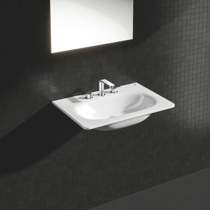 Lavoar Grohe 3956400H, Essence, 700 x 485 mm, montare pe perete, preaplin, anti-aderent, anti-bacterian [4]