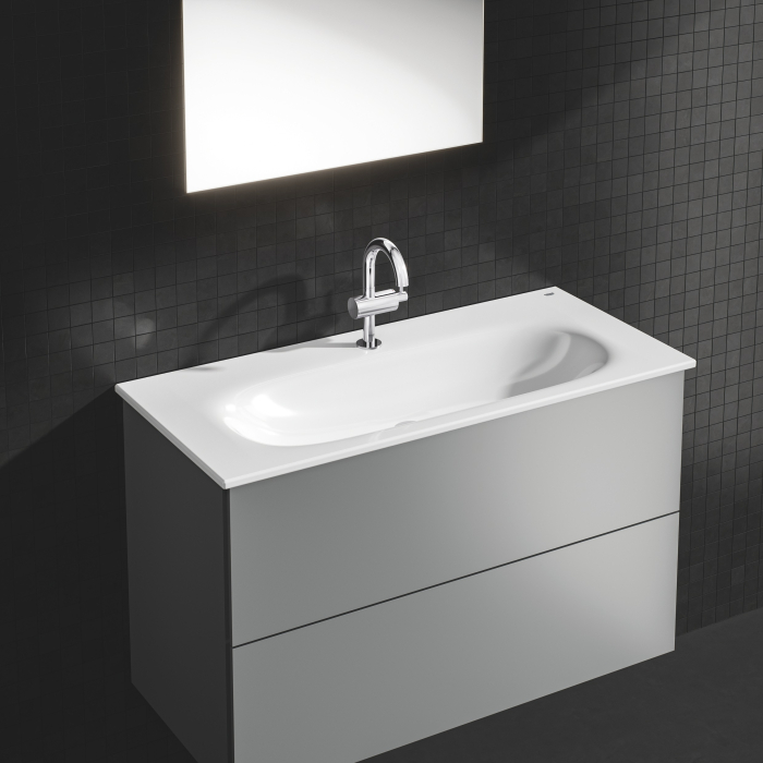 Lavoar Grohe 3956600H, Essence Vanity, montare pe perete/blat, 1000 x 460 mm, anti-aderent, anti-bacterian [5]