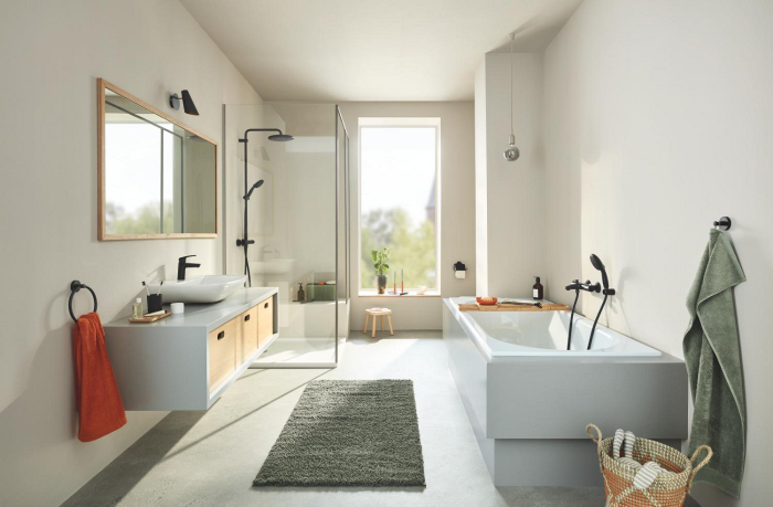 Lavoar Grohe 39808000, 139 mm, 448 mm, 35 mm, 600 mm, 1 cuve, 1 nr orificii baterie, pe perete, ceramica sanitara, Alb [10]