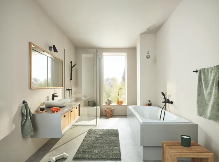Lavoar Grohe 39808000, 139 mm, 448 mm, 35 mm, 600 mm, 1 cuve, 1 nr orificii baterie, pe perete, ceramica sanitara, Alb [12]