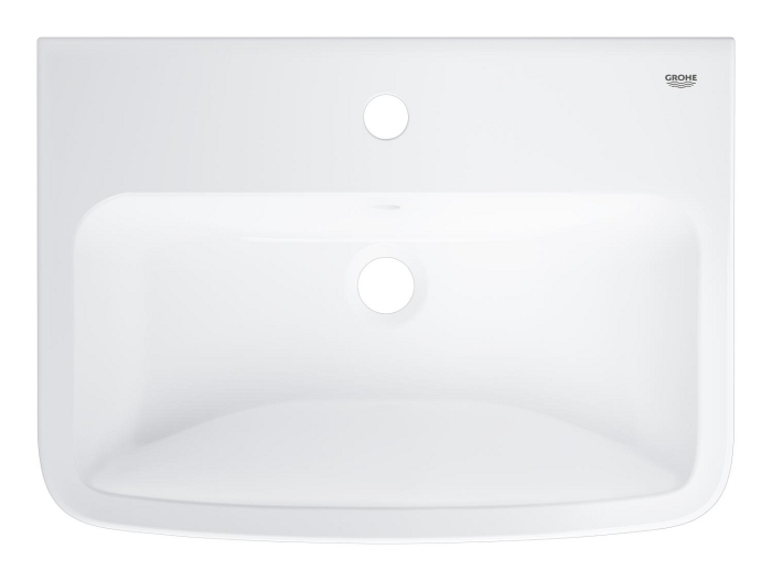 Lavoar Grohe 39949000, 135 mm, 400 mm, 35 mm, 550 mm, 1 cuve, 1 nr orificii baterie, suprafata antiaderent, Alb [4]