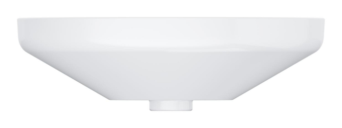 Lavoar Grohe 3995800H, Spa Airio, montare pe blat, 450 x 450 mm, slim, porcelan, alb [6]