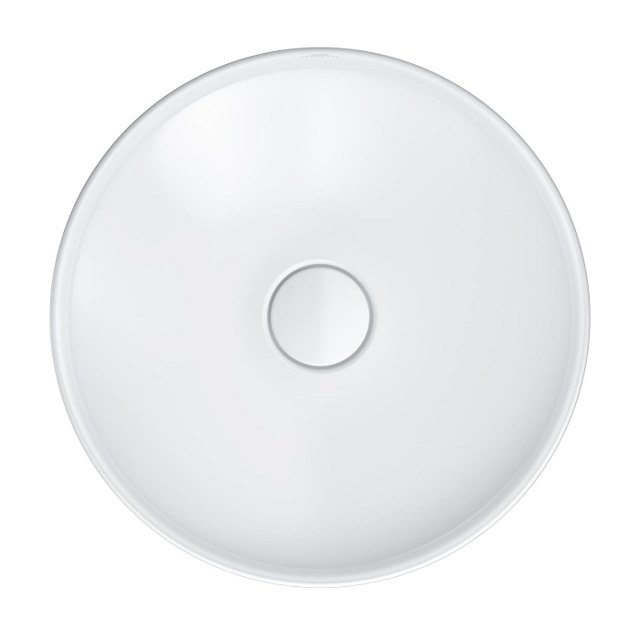 Lavoar Grohe 3995800H, Spa Airio, montare pe blat, 450 x 450 mm, slim, porcelan, alb [3]