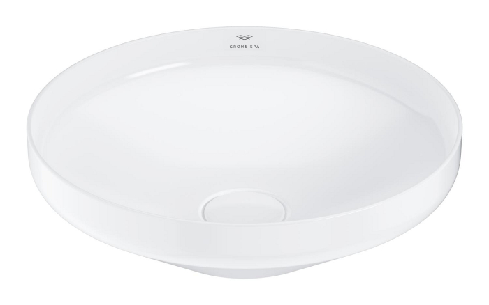 Lavoar Grohe 3995800H, Spa Airio, montare pe blat, 450 x 450 mm, slim, porcelan, alb [2]