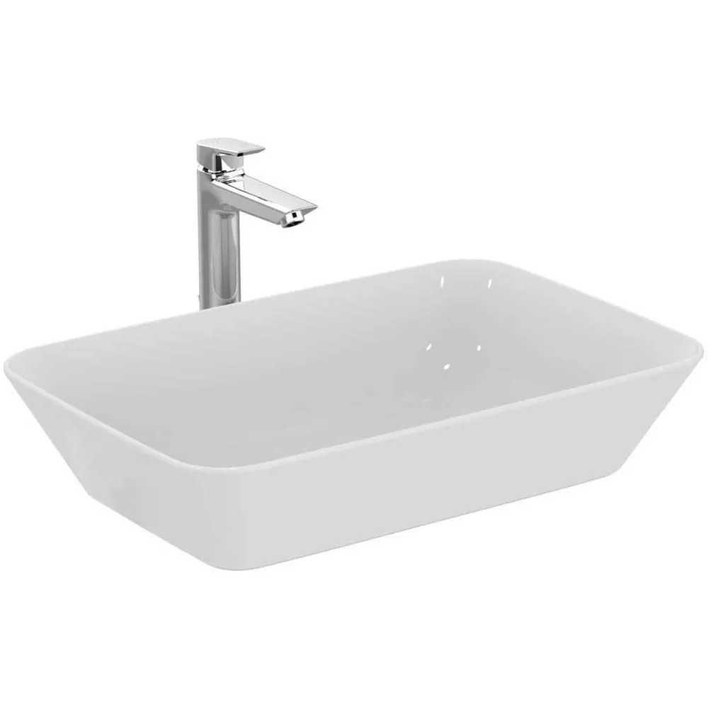 Lavoar Ideal Standard Connect Air E034801, 600 x 400 mm, montare pe blat, ceramica sanitara, alb [6]