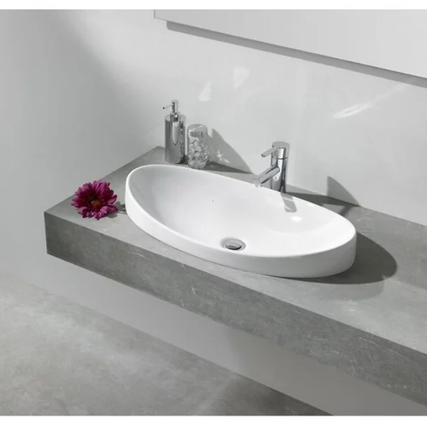 Lavoar incastrat Gala Klea alb 65 cm [2]