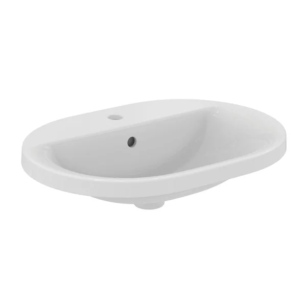 Lavoar incastrat Ideal Standard Connect 62 cm alb lucios [4]