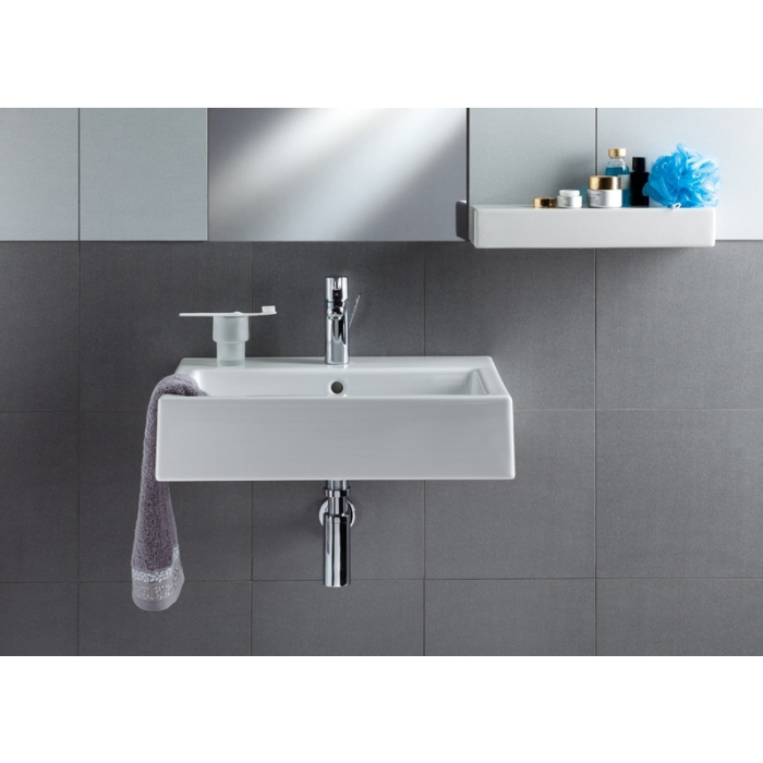 Lavoar Kolo Twins, 60 cm, ceramica sanitara, strat anti-calcar Reflex, alb [4]