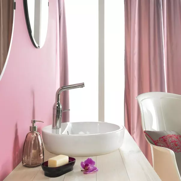 Lavoar pe blat Cersanit Caspia Ring alb lucios 44 cm [3]