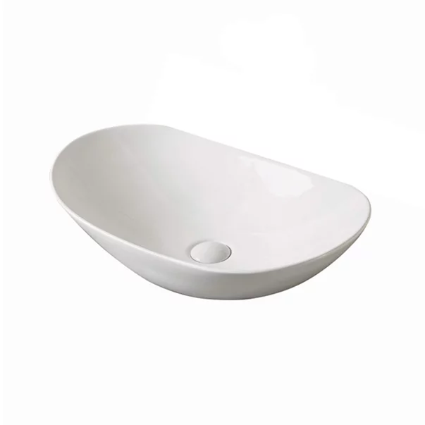 Lavoar pe blat Fluminia My Life alb 61 cm [1]