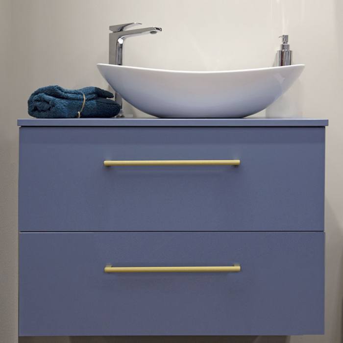 Lavoar pe blat Fluminia, My Pleasure, oval, 63.5 x 37.5 cm, alb [7]