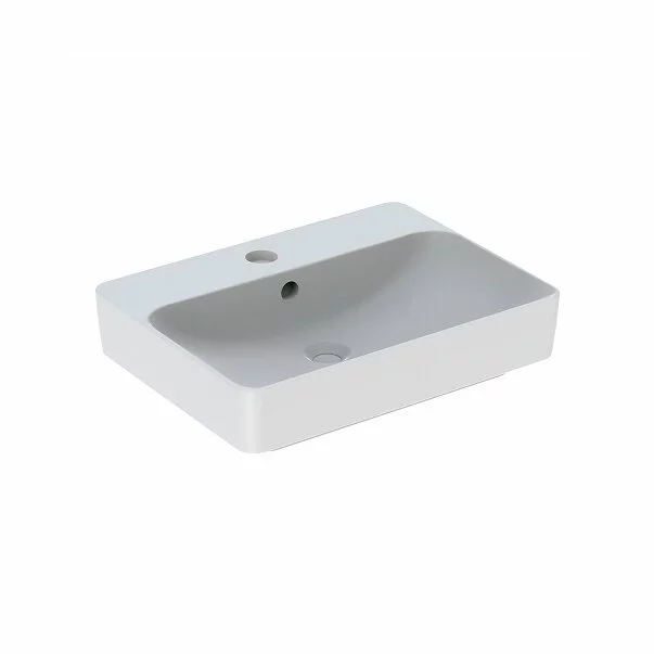 Lavoar pe blat Geberit Variform dreptunghiular cu preaplin 60x45 cm [1]