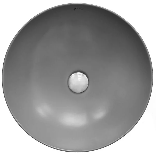 Lavoar pe blat gri mat Fluminia Amereta-Mg 41 cm [2]