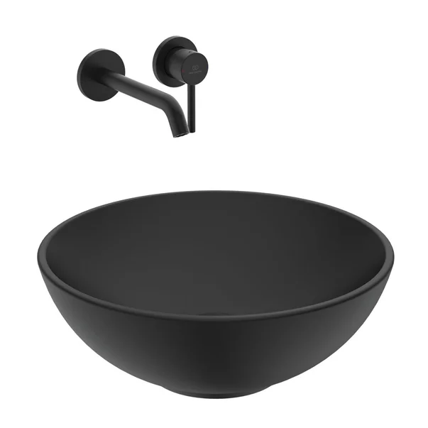 Lavoar pe blat Ideal Standard Strada 41 cm negru mat [4]